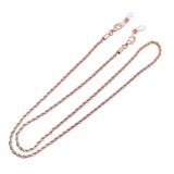 Twist Metal Long Chains Sunglasses Strap Necklaces LA010213