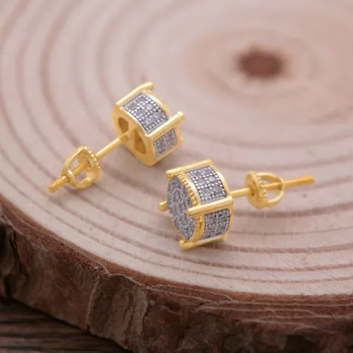Women Hip Hop Rapper Stud-Earrings 1029310