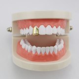 Hip Hop Mouth Gold Color Single Teeth Grills XHYT102334