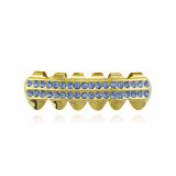 Colorful Iced Out Punk Dental Rhinestone Teeth Grills XHYT101627