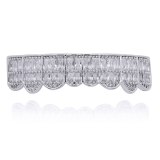 Hip Hop Iced Out Mouth Teeth Bottom Grills 112031