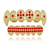 Colorful Iced Out Punk Dental Rhinestone Teeth Grills XHYT101627