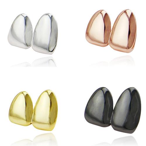 Hip Hop Teeth Grills Shiny Punk Golden Teeth For Men Women XHYT106374