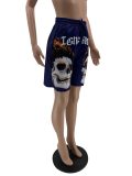 Summer Popolar Print Women Hip Hop Shorts QS502738