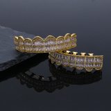 Hip Hop Iced Out Mouth Teeth Bottom Grills 112031