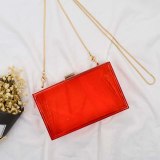 Women Fashion PVC Transparent Messenger Shoulder Bags JS