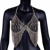 Women Body Chain Jewelry Bikini Tassel Beach Chest Chains