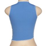 Sexy Bandage Cut Out Hole Crop Tops T173840314