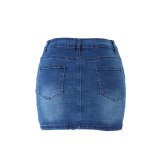 Sexy Women Jeans Short Skirt Skirts 606677