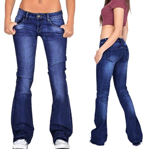 Spring Low Waist Tight Women's Horn Jeans Pant Pants 9049510