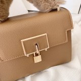 Cross Shoulder Messenger Plush Handbags 41-155061