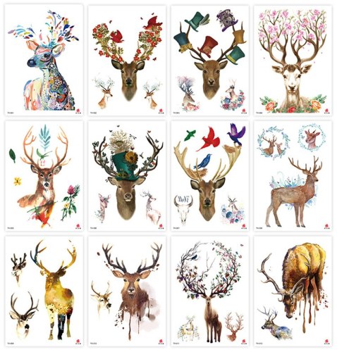 New Style Arm Waterproof Tattoo Stickers TH-1-4051