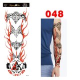 Rose Cross Dragon Waterproof Temporary Tattoo Stickers QB-1-4051