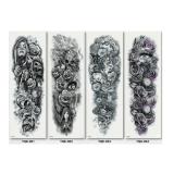 Full Flower Temporary Tattoo Sticker Arm Fake Tattoo Stickers TQB-001-039