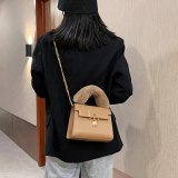 Cross Shoulder Messenger Plush Handbags 41-155061