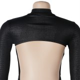 PU Leather Sexy Bodysuits Bodysuit Outfit Outfits K8949510