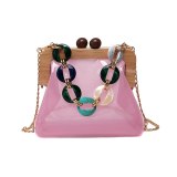 Fashion Wooden Clip Shoulder Female Messenger Bags 5090101
