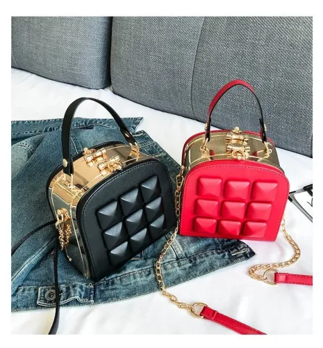 Fashion Women Clutch PU Leather Handbags