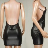Women Sexy Leather Bodysuits Bodysuit Outfit Outfits 10213