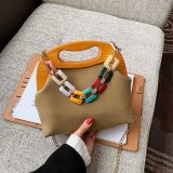 Vintage Matte PU Leather Women's Designer Handbags 194-202536