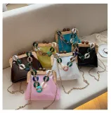 Fashion Wooden Clip Shoulder Female Messenger Bags 5090101