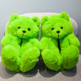 Fashion Warm Teddy Bear Slippers Slipper