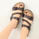 Soft Cork Wedge Women Sandals 5.5cm High Heels