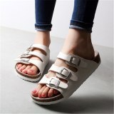 Summer Sandals Men's Leather Slippers Slides 93344