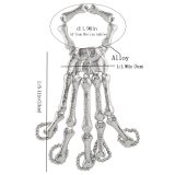 Women Halloween Skeleton Finger Bracelets 106sl1045/12