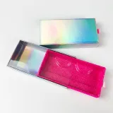 Custom Eyelash Packaging Faux 25mm Mink Lashes Boxes 00415