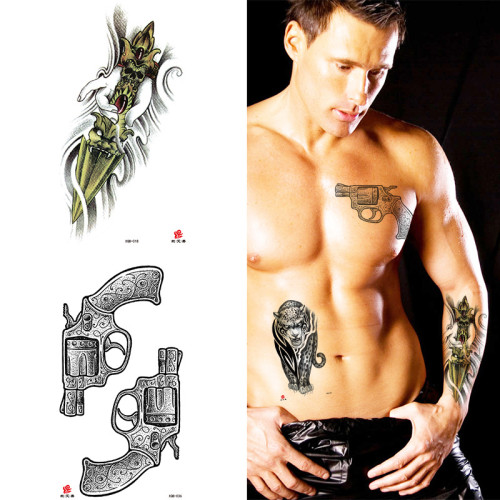 Waterproof Temporary Tattoo Sticker Tattoos Women Men XQB 001-040