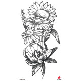 Waterproof Temporary Tattoo Sticker Tattoos Women Men XQB 241-280