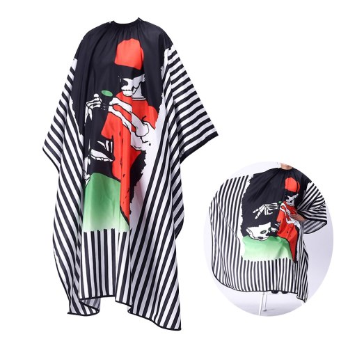 Long Striped Printed Hair Smocks