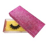 Crystal Eyelashes Packaging Boxes Fake 3D Mink Lashes
