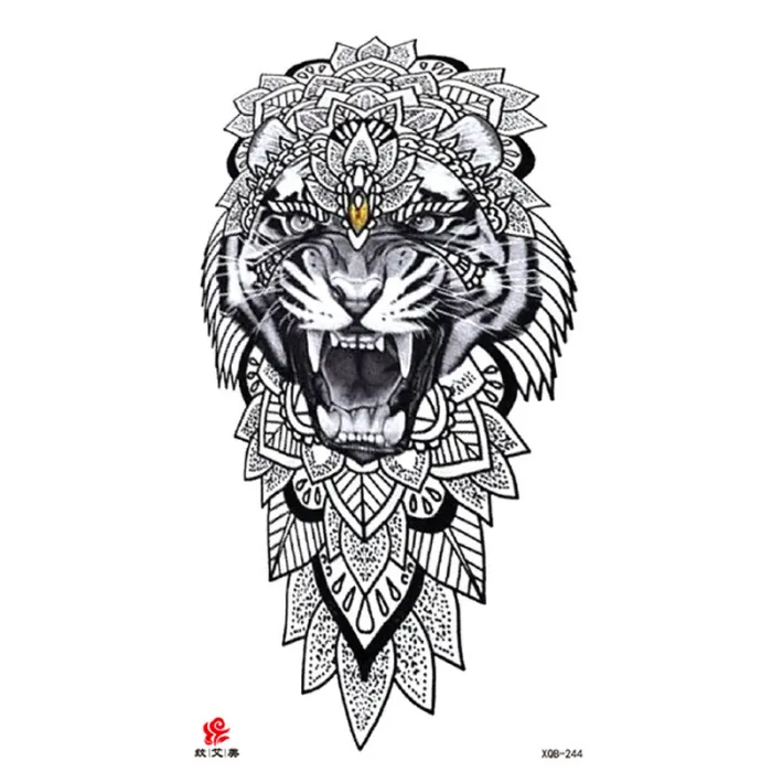 Waterproof Temporary Tattoo Sticker Tattoos Women Men XQB 241-280