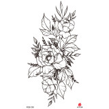 Waterproof Temporary Tattoo Sticker Tattoos Women Men XQB 241-280