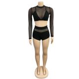 Mesh See Though Women Bodysuits Bodysuit Outfit Outfits 357384