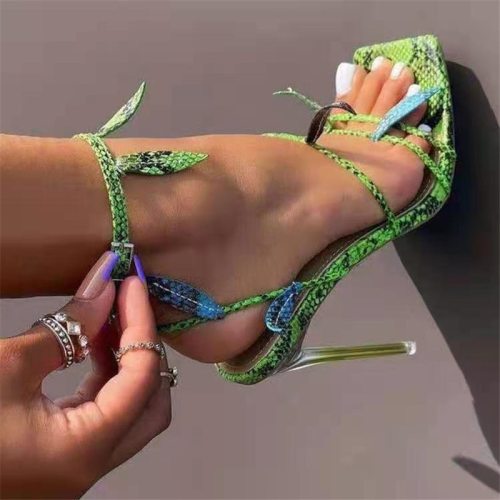 Women Fashion Slippers heel Slides KRJ-18697
