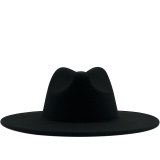 Women Wide Brim Big Balck Red Hats  JX-8888899