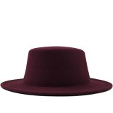 Women Simple Woolen Jazz Hats JX-10314