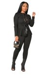 Women High Waist Yoga suits Jogging Suits Tracksuits Tracksuit Outfits A323445