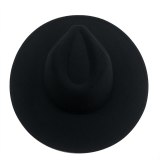 Women Wide Brim Big Balck Red Hats  JX-8888899