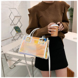 Fashion Laser Shoulder Handbags jda222839