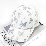 Butterfly Print Women Baseball Summer Hip Hop Hats 20290271728
