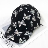 Butterfly Print Women Baseball Summer Hip Hop Hats 20290271728