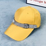 Women Strap Belt Baseball Rhinestone Hats 20290232435