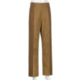 Women High Waist Vintage Pants TS205869
