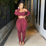 Women Long Sleeve Bodysuits Bodysuit Outfit Outfits A6596107