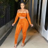 Women Long Sleeve Bodysuits Bodysuit Outfit Outfits A6596107