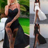 Women Sexy Lace See-Through Bodysuits Bodysuit Outfit Outfits G025869